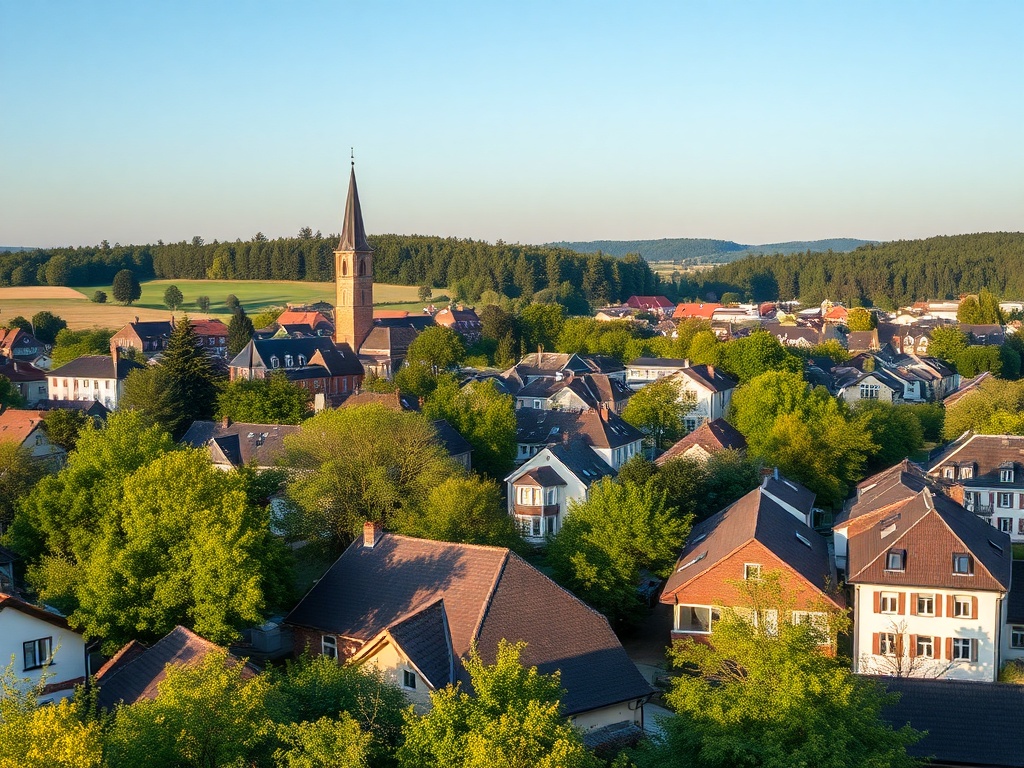 Bocian biały w locie z rozpostartymi skrzydłami na tle błękitnego nieba wiosennego